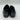 Men’s Prada Oxford Loafers Black/Silver Size 8 - Very Good - Ufashion