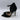 Gianvito Rossi Women's Annabelle Ruffled Tulle & Suede Pumps - Black - Size 35 - Very Good - Ufashion