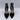 Gianvito Rossi Women's Annabelle Ruffled Tulle & Suede Pumps - Black - Size 35 - Very Good - Ufashion
