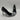 Saint Laurent Zoe Metallic Silver Pointed Toe High Heels Women’s Size 37.5 - Very Good - Ufashion