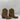 Women's Idyllwind Wheels Leather Metallic Booties Brown Size 6.5B - Very Good