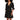 MICHAEL Michael Kors Tie Front Mini Dress Black Women’s Size 16 - Ufashion