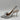 Women’s Gianvito Rossi Bow-Embellished Leather Slingback Pumps Sliver 39 - Very Good - Ufashion