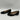 Steve Madden SMYTH Black Leather Cap Toe Block Heel Slip On Pumps, Size 8.5M - Very Good - Ufashion