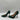 Sergio Rossi GODIVA Green Leather Point Toe Slip On Stiletto Pumps, Size 37 - Very Good - Ufashion