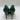 Sergio Rossi GODIVA Green Leather Point Toe Slip On Stiletto Pumps, Size 37 - Very Good - Ufashion