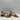 Gianvito Rossi Yellow Leather Open Toe Block Heel Slingback Sandals Women’s 37 - Very Good - Ufashion