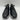 Zanzara Men's Leather Lace Up Sneakers Whitley Black Size 12 - Very Good - Ufashion
