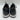 Zanzara Men's Leather Lace Up Sneakers Whitley Black Size 12 - Very Good - Ufashion