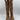 Dingo Ladies Thunder Road Camel Brown Tall Western Boots Size 7M - Very Good - Ufashion