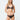 RVCA Women's Standard Amalfi Cheeky Bikini Bottom, Black, M - Ufashion