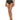 Anne Cole Side Shirring High-Waist Bottoms Black MD - Ufashion