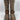 Durango Crush Flag Accessory Western Leather Brown Boots Women's Size 8.5 M - Very Good - Ufashion