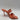 Women’s ALEXANDER MCQUEEN Buckle Leather Heel Sandals Coral Size 37 - Very Good - Ufashion
