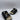 Alexander McQueen Double Buckle Black Leather Shearling Slide Sandals Men’s 39.5 - Very Good - Ufashion