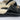 Alexander McQueen Double Buckle Black Leather Shearling Slide Sandals Men’s 39.5 - Very Good - Ufashion