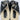 Alexander McQueen Double Buckle Black Leather Shearling Slide Sandals Men’s 39.5 - Very Good - Ufashion