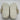 Alexander Mcqueen Women's Shearling Slide Sandals White Size 38 - Very Good - Ufashion