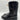 JUSTIN MEN'S BASICS ROPER WESTERN BLACK LEATHER BOOTS SIZE 8.5EE - Very Good - Ufashion