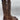 Justin Rein Western Boot Cowgirl Cowboy Heeled Waxy Tan Womens Size 6.5 B - Very Good - Ufashion