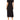 Karen Kane Women's Faux WRAP MIDI Dress, BLK, Large - Like New - Ufashion