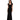 Xscape Short Sleeve Crepe Ruffle Back Black 14 - Ufashion