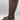 Anne Klein Womens Maelie Faux Suede Tall Knee-High Boots Dark Brown Size 9.5M - Very Good - Ufashion