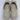 Matisse Basilio Square Toe Block Heels Mules Womens Off White Leather Size 11 - Very Good - Ufashion