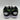 Heelys Pro2 Minecraft Shoes Youth Black Green Wheel Skate Shoes Size 1 - Very Good - Ufashion