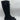 Propet Women's Rider Boots Black Suede Leather  Size 7.5 M - Very Good - Ufashion