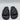 Gucci Black Rubber GG Logo Pursuit Slides Sandals Womens Size 34 - Very Good - Ufashion