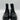 Women’s Madden Girl Palooma Lace Up Side Zip Ankle Black Boots Size 11 - Very Good - Ufashion