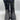 Dingo Women's Ava Black Suede Studded Western Boots Size 9.5 M - Very Good - Ufashion