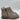 Women's Crown Vintage Gorgie Taupe Leather Ankle Side Zip Boot Size 8W - Very Good - Ufashion