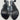 Balenciaga Drapy Blue Snake Leather Knotted Slide Mules  Size 36 - Very Good - Ufashion
