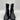 Woman's Anne Klein Kerri Black Ankle Side Bootie Size 6.5M - Very Good - Ufashion