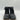 Sperry Women's Saltwater Quilted Nylon Duck Boot Black Side Zip Size 6.5 - Very Good - Ufashion