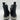 Rocket Dog Rainy Womens Black Rubber Rain Lace-Up Boots Size 8M - Very Good - Ufashion