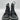 Rocket Dog Rainy Womens Black Rubber Rain Lace-Up Boots Size 8M - Very Good - Ufashion