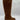 Naturalizer Fae Knee High Boots Womens Western Brown Suede Size 7.5M - Very Good - Ufashion