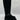 Clarks Maye Shine Black Suede Side Zip Knee High Women's Boots Size 6M - Very Good - Ufashion