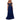 Xscape Long Off-The-Shoulder Chiffon with Bead Top Navy 18 - Ufashion