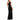 Xscape Long Scuba Crepe One Shoulder Strap Black 10 - Ufashion