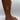 Franco Sarto Womens Merina Brown Leather Knee High Riding Boots Size 8.5 M - Like New
