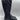 SOUL Naturalizer Womens Orchid Black Leather Knee-High Boots Size 7.5 M