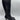NWB Anne Klein Women's Perfection Black Leather Snip Toe Boots Size 7 M - Ufashion