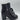 MIA Black Annamaria Lace Up Buckle Accent Heeled Ankle Combat Boots Size 7.5 M