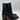 Women’s Crown Vintage Pimmy Bootie Black Leather Ankle Boot Size 7W - Very Good