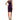 XSCAPE Womens Purple Lined Cap Sleeve Knee Length Party Sheath Dress 16 - Ufashion