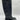 Women’s Lucky Brand Hidranja Tall Knee High Boots, Black Leather, Size 6.5M - Very Good